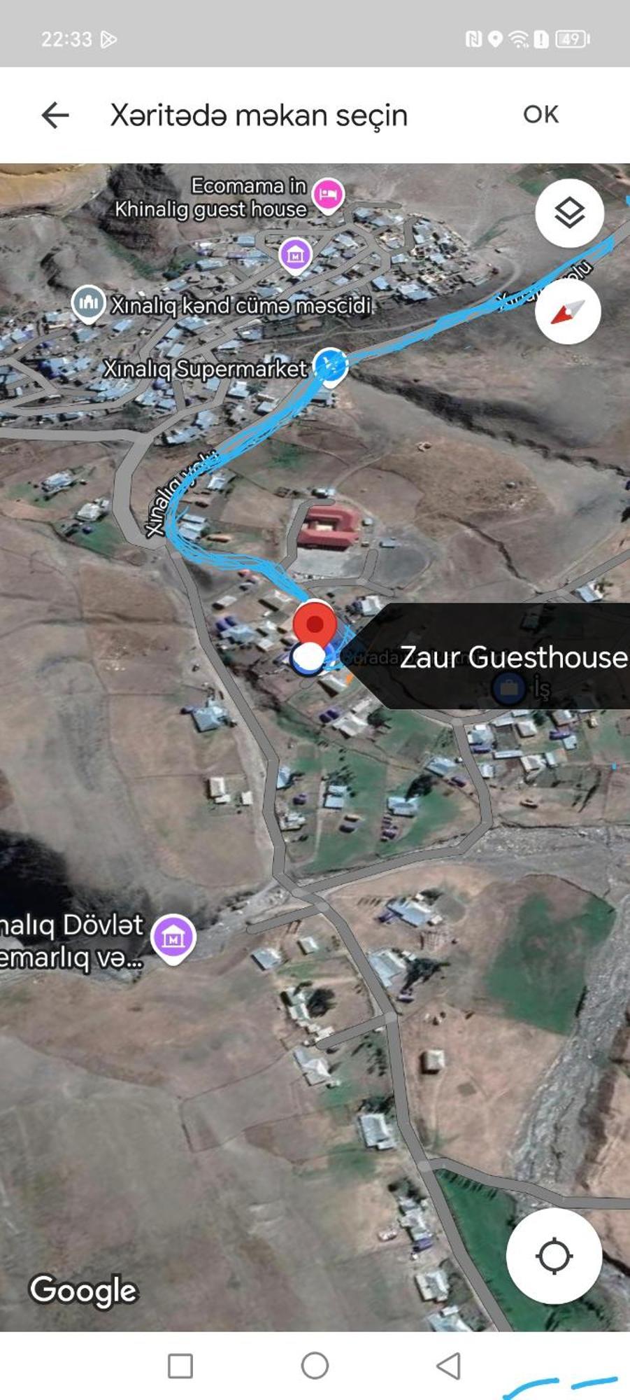 Hotel Zaur Guest hause Xinaliq Exterior foto
